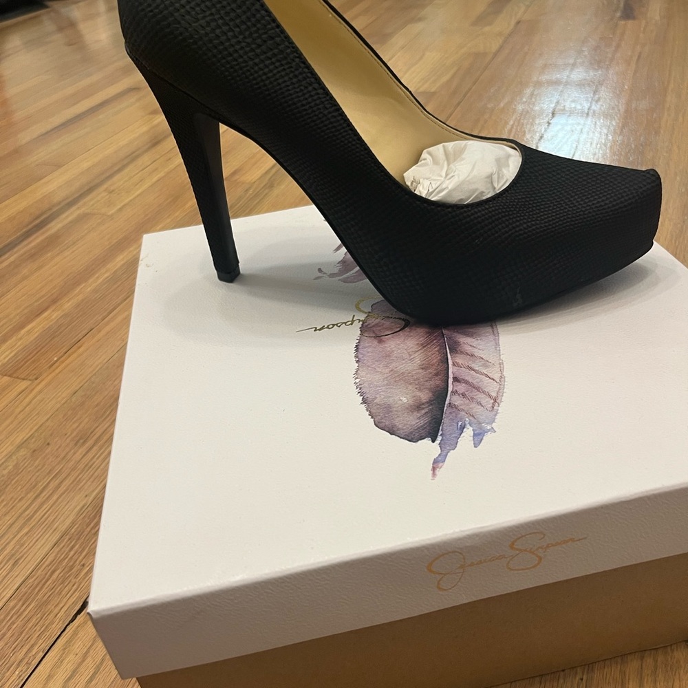Jessica Simpson Black Women's Heels